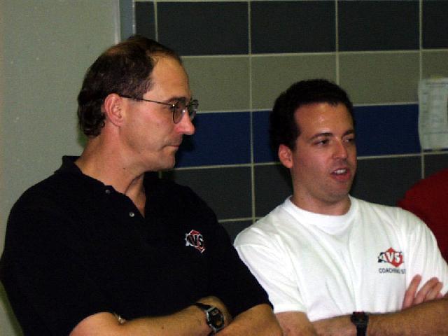 Eric Moore of AVST and his assistant